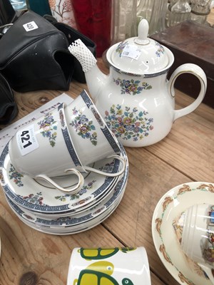 Lot 421 - Wade Whimsies, a Royal Doulton park tea set,...