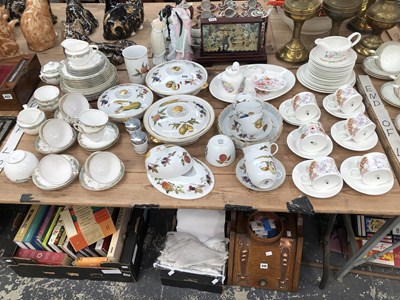 Lot 439 - A part dinner sets - Wedgwood Meadow Sweet,...