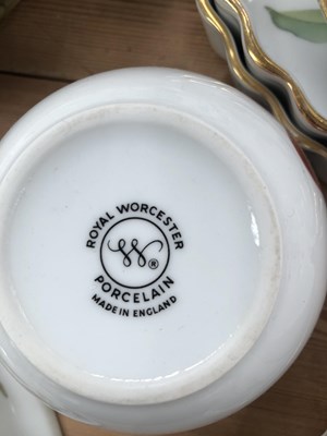 Lot 439 - A part dinner sets - Wedgwood Meadow Sweet,...