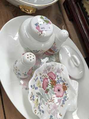 Lot 439 - A part dinner sets - Wedgwood Meadow Sweet,...