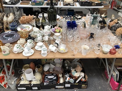 Lot 448 - China ware and glassware, Portmeirion,...
