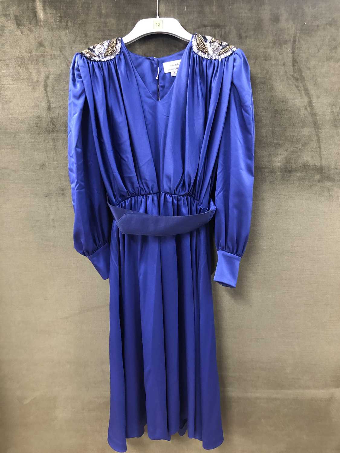 Lot 152 - A blue Nolan Miller the Dynasty Collection...
