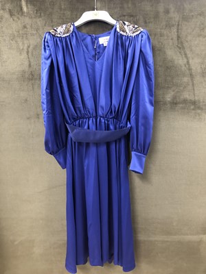 Lot 152 - A blue Nolan Miller the Dynasty Collection...
