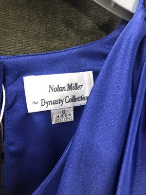 Lot 152 - A blue Nolan Miller the Dynasty Collection...