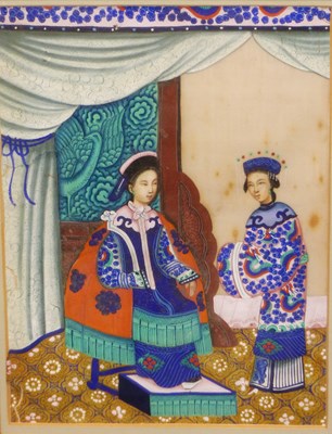 Lot 157 - Chinese school 19th/20th century. Interior...
