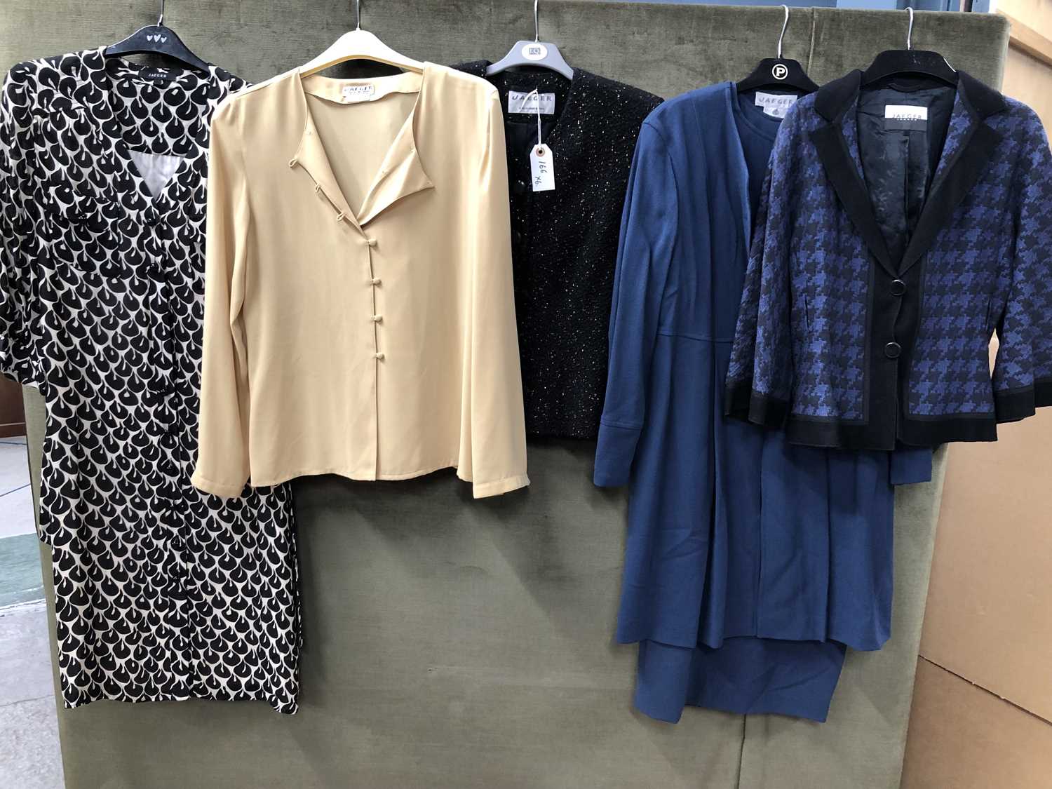 Lot 166 - Jaeger women's clothing to include- a black...