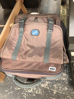 Lot 454 - A cased Toshiba T3100 personal computer with...