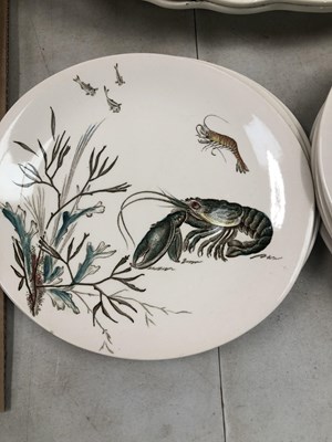 Lot 470 - A Johnson pottery fish service