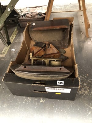 Lot 489 - A fusee driven mahogany cased wall clock