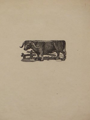 Lot 163 - After Thomas Bewick (1753-1828) An Ox by a...