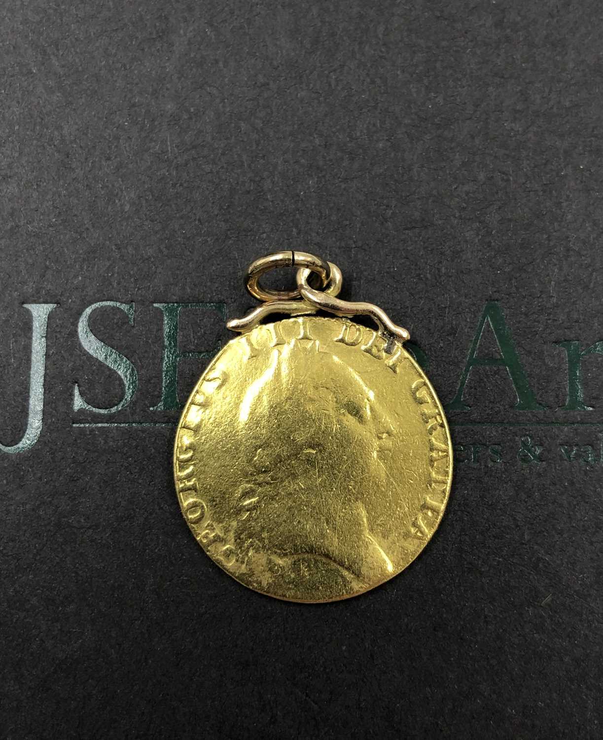 Lot 2 - Georgian 1788 22ct gold Spade Guinea coin with...