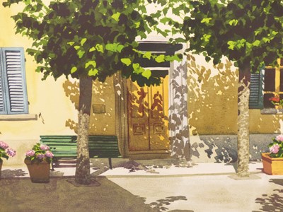 Lot 181 - Ilana Richardson ( b.1945) ARR Lime shadows....