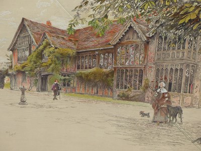 Lot 193 - After Cecil Aldin. Old Manor Houses. Igtham...