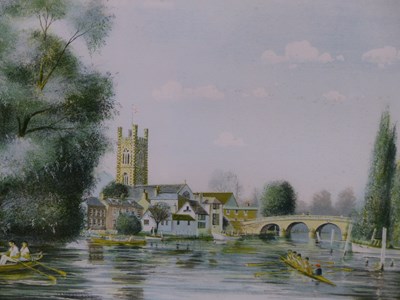 Lot 206 - Jeremy King. (1933-2020) ARR. Henly Regatta....
