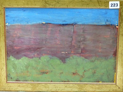 Lot 223 - 20th-century school. Abstract landscapes, A...