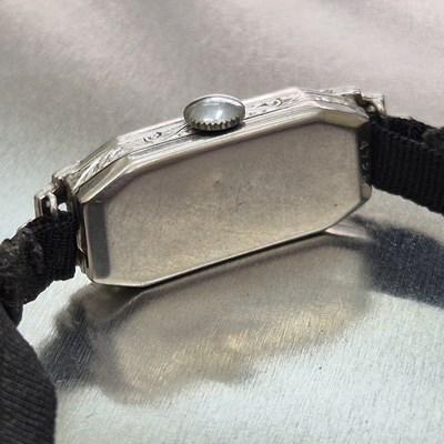 Lot 75 - A Benson London, Art Deco diamond set and...