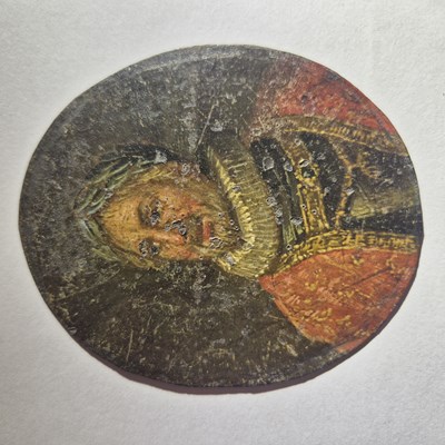Lot 242 - 19th century school. A miniature portrait...