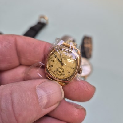 Lot 55 - Watches- a hallmarked 9ct gold head only...