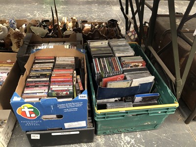 Lot 504 - A collection of cassettes and CDs