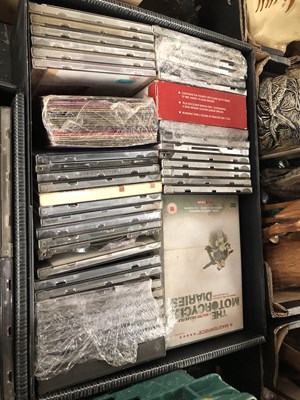 Lot 504 - A collection of cassettes and CDs