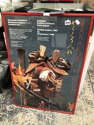 Lot 519 - A 1986 Barbican poster for an exhibition of...