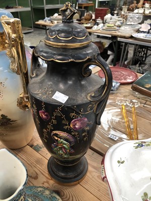 Lot 526 - A Doulton and Slater planter, a Moorcroft...