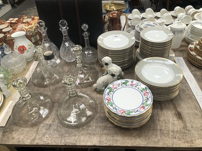 Lot 538 - A set of four ships and other decanters, Tomas...