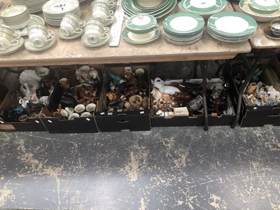 Lot 546 - A large collection of ceramic and wooden...