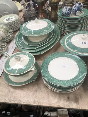 Lot 547 - A Meakin Florida Sol pattern part dinner set ...