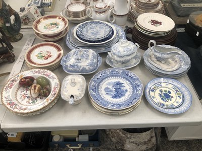 Lot 554 - Asiatic Pheasant and other blue and white...