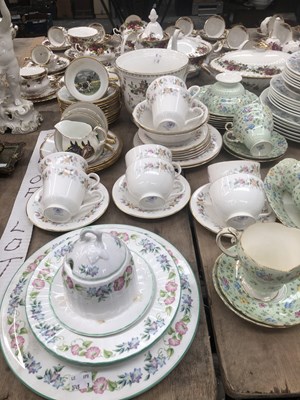 Lot 573 - A Wedgwood Angela pattern breakfast set, other...