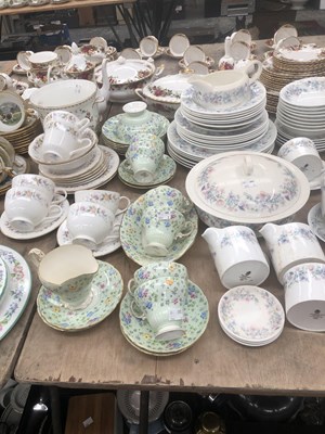 Lot 573 - A Wedgwood Angela pattern breakfast set, other...