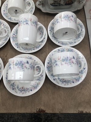 Lot 573 - A Wedgwood Angela pattern breakfast set, other...