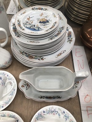 Lot 573 - A Wedgwood Angela pattern breakfast set, other...