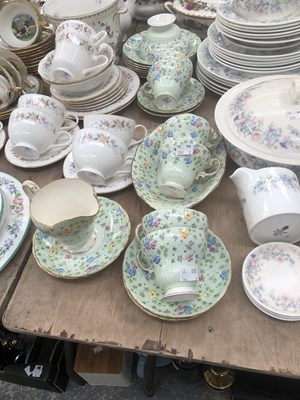 Lot 573 - A Wedgwood Angela pattern breakfast set, other...