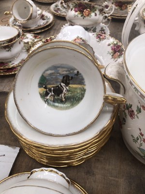 Lot 573 - A Wedgwood Angela pattern breakfast set, other...