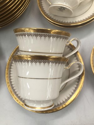 Lot 583 - A Noritake Edinburgh pattern dinner, tea and...