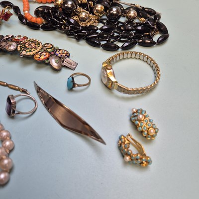 Lot 65 - Vintage jewellery- Hallmarked silver Tudor...