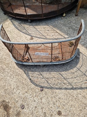 Lot 735 - Two Victorian fire guards.