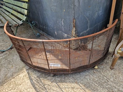 Lot 735 - Two Victorian fire guards.