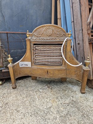 Lot 736 - A vintage decorative heater.