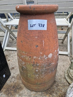 Lot 738 - A rhubarb forcer.