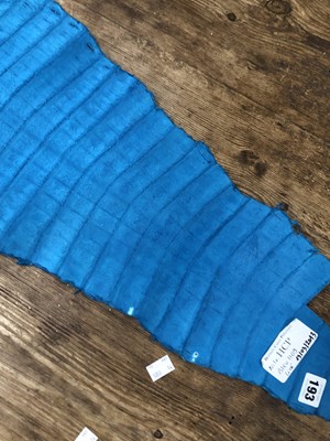 Lot 193 - A Hermes leather lizard skin hide