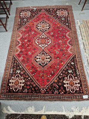 Lot 659 - A Persian Shiraz rug
