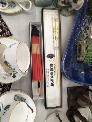 Lot 604 - Bristol pottery dinner wares, drinking glass,...
