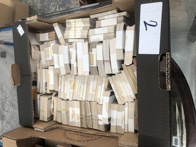 Lot 607 - A collection of cigarette cards, loose and in...