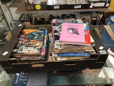 Lot 608 - Sci-Fi AD 2000 magazines and annuals