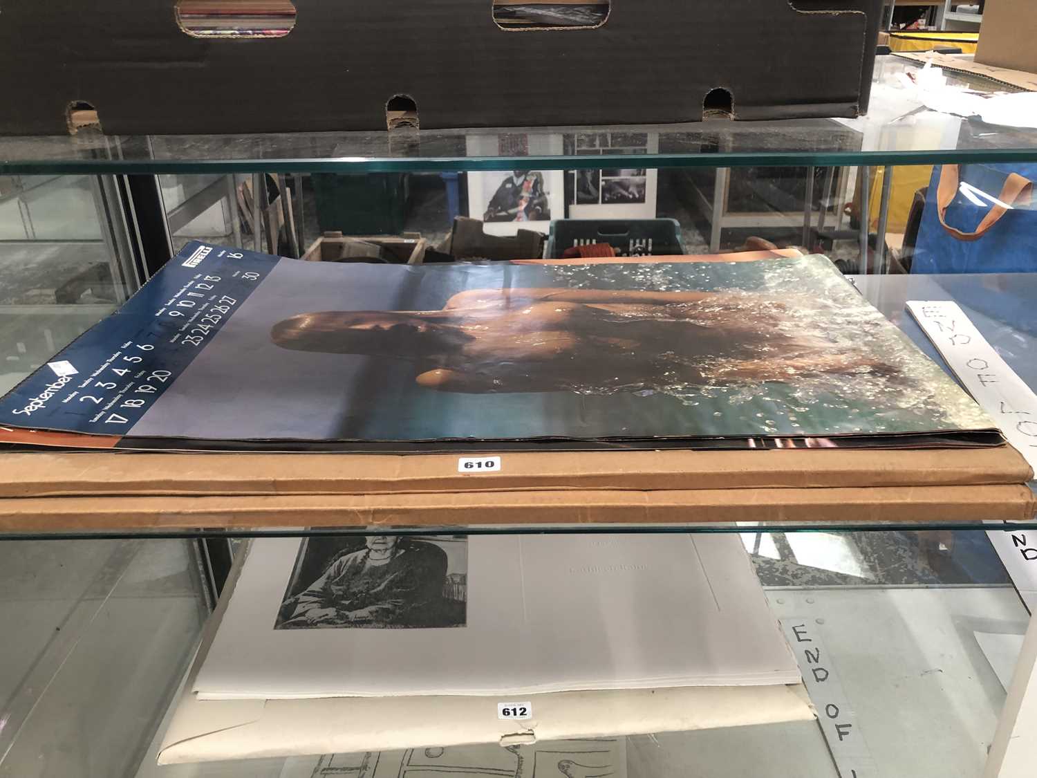 Lot 610 - Two copies of Pirelli's 1974 calendar