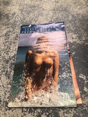 Lot 610 - Two copies of Pirelli's 1974 calendar