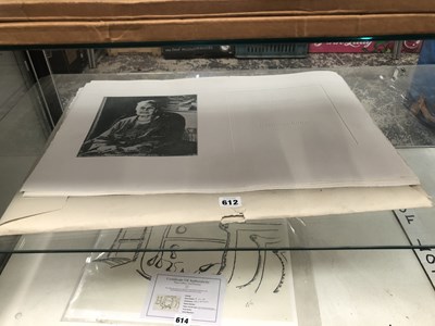 Lot 612 - A limited edition of seven images of Kathleen...